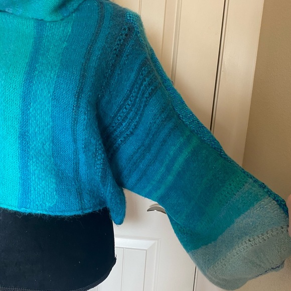 Free People Cloud Sweater Blue Ombre - Picture 4 of 4